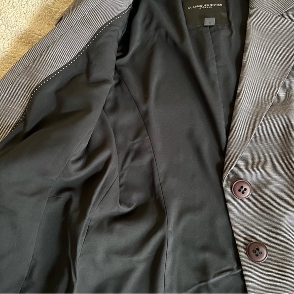Classiques entier beautiful classic two button jacket blazer 6 💕 stunning - Picture 6 of 12